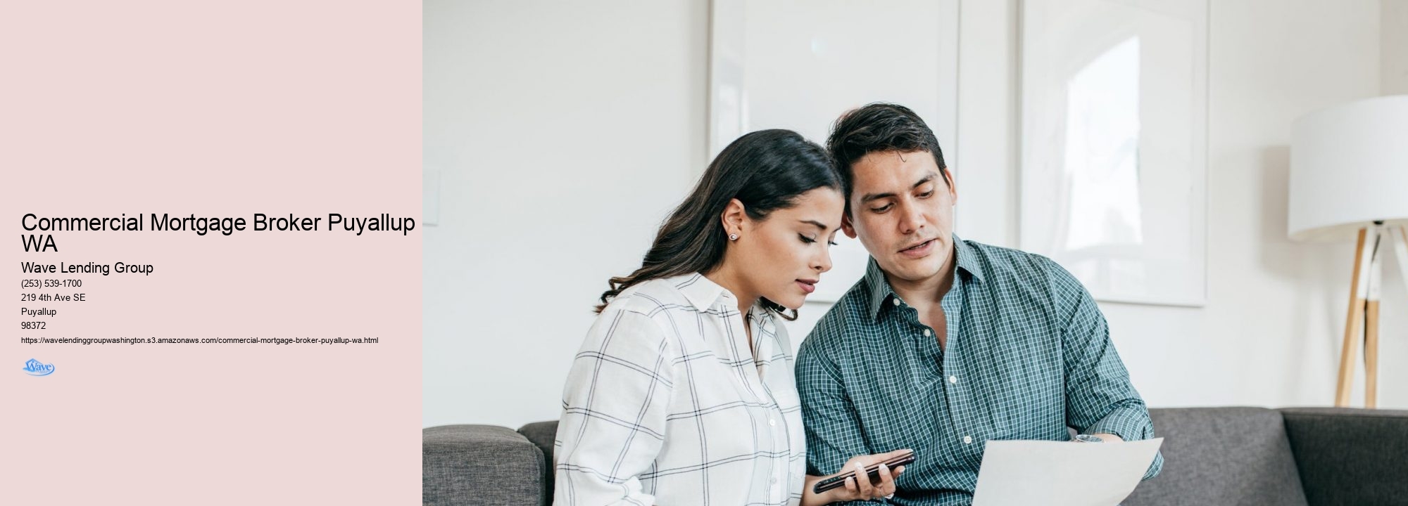 Commercial Mortgage Broker Puyallup WA