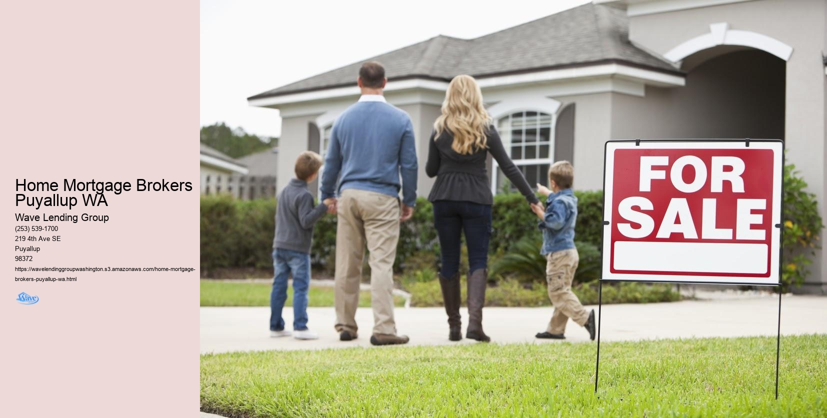 Home Mortgage Brokers Puyallup WA